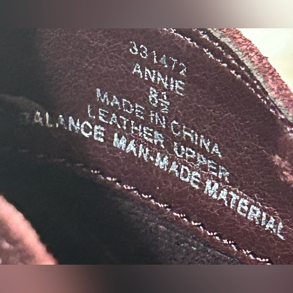 Franco Fortini Burgundy Wedge Heel Ankle Boot women’s size 8.5 - Picture 5 of 11